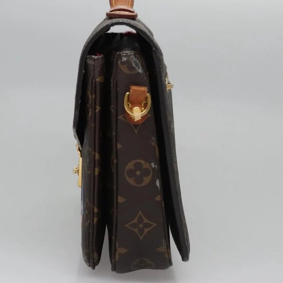 LOUIS VUITTON Monogram Lovelock Pochette Metis Hand Bag 2way - Picture 4 of 15